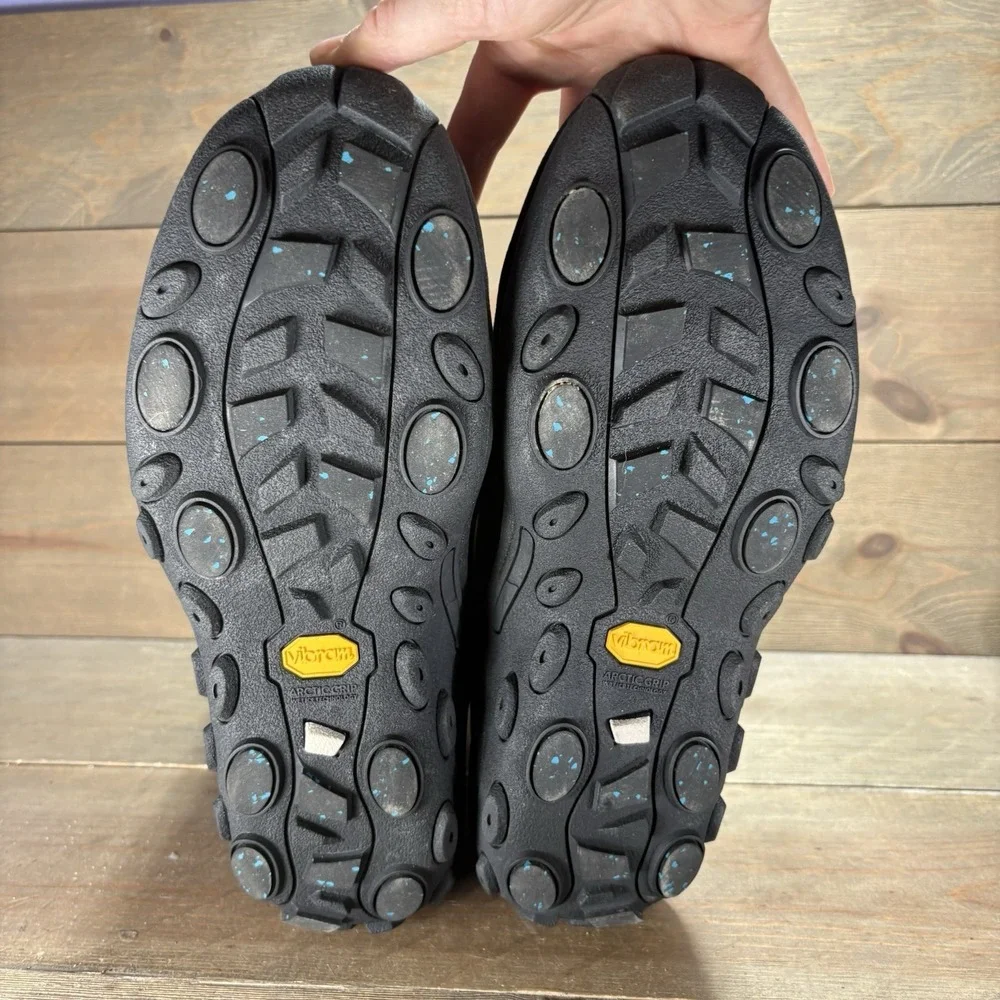Merrell Jungle Mid Zip Polar mens size 11.5 shoes black lined Waterproof boots